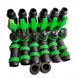 Complete Accessories Set (End Cap, Cock, Joiner and Grommet) for 40 mm Rain Pipe | 6 pieces Each